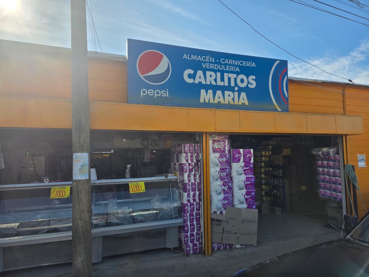 Carlitos María — Tu almacén de barrio, carnicería y abarrotes frescos