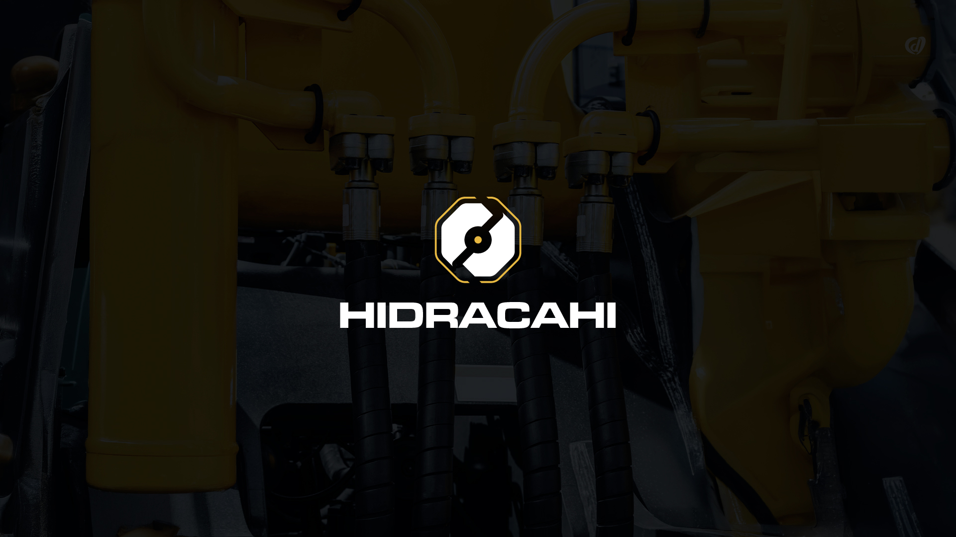 Maquinaria pesada y mangueras hidráulicas