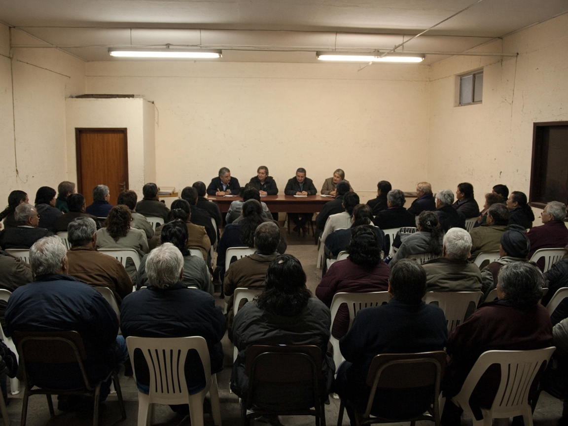 Asamblea vecinal en Talca