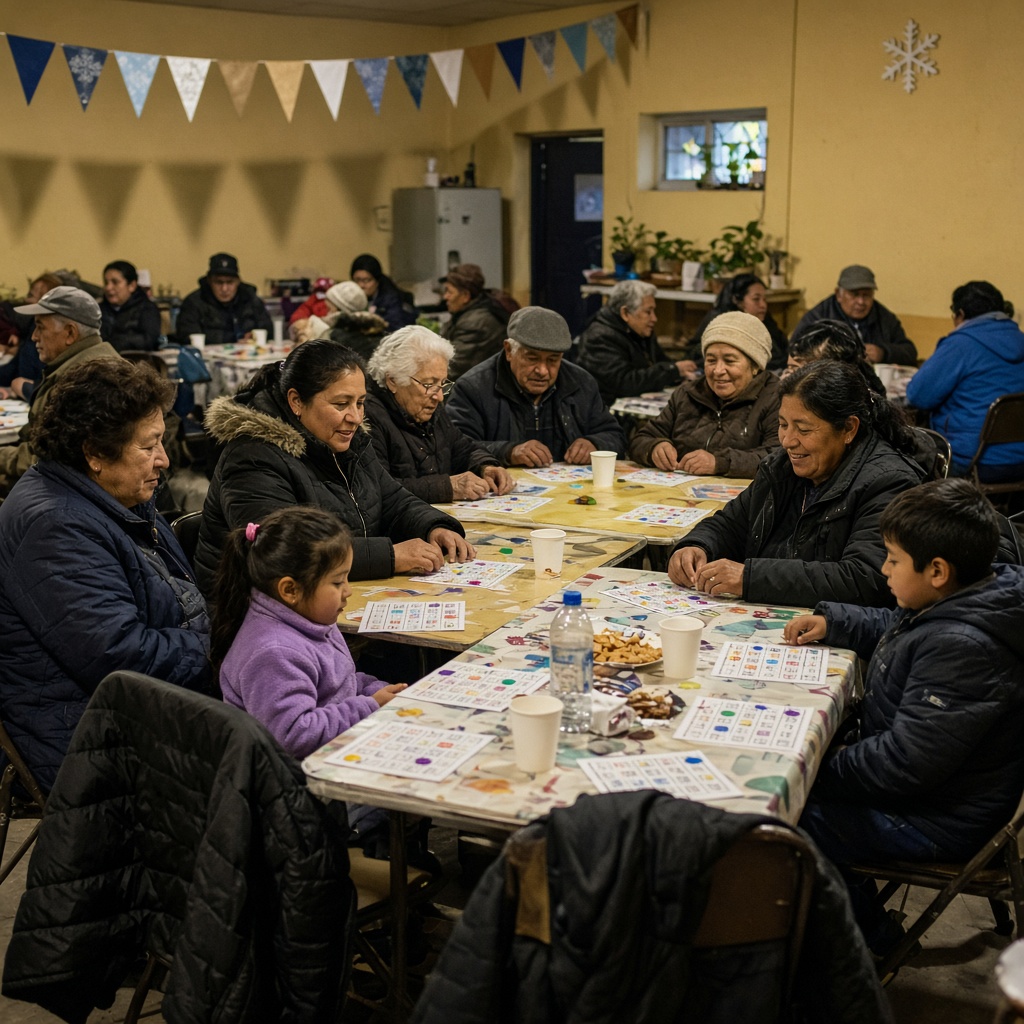Bingo solidario en Curicó